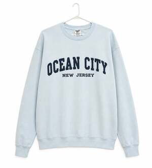Oversized Pacific & Co Ocean City New Jersey Sweatshirt 2X-Large  

T-78